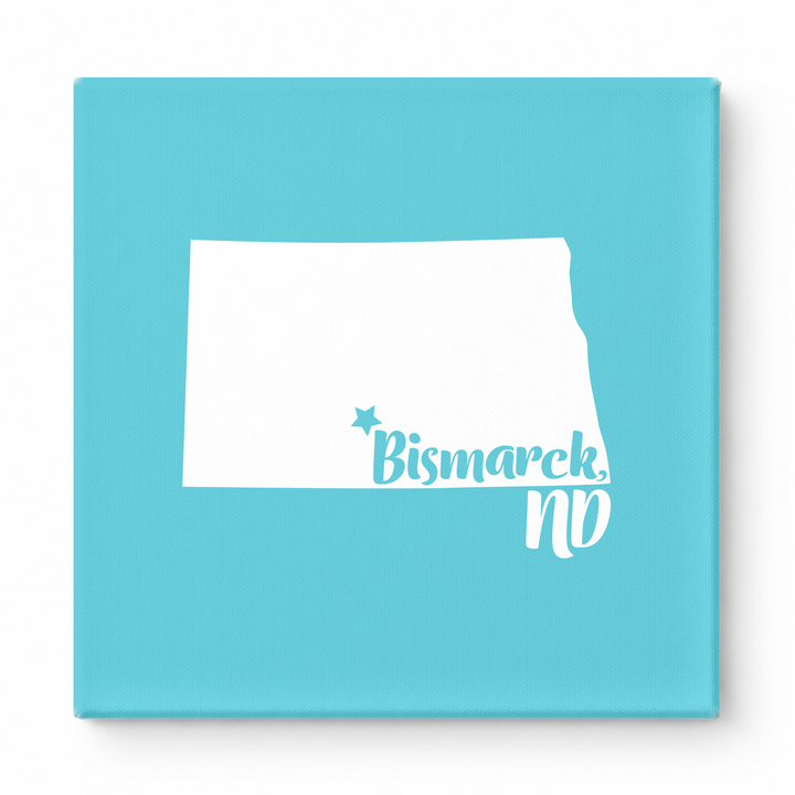 Home Sweet Bismarck — North Dakota State Silhouette