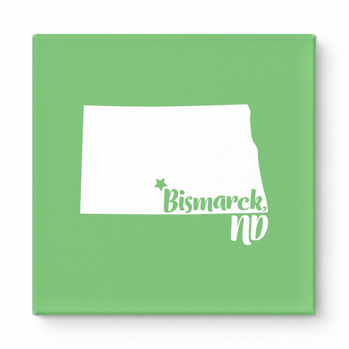 Home Sweet Bismarck — North Dakota State Silhouette