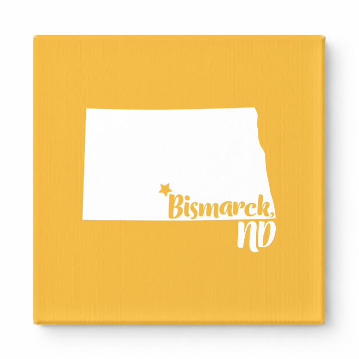 Home Sweet Bismarck — North Dakota State Silhouette