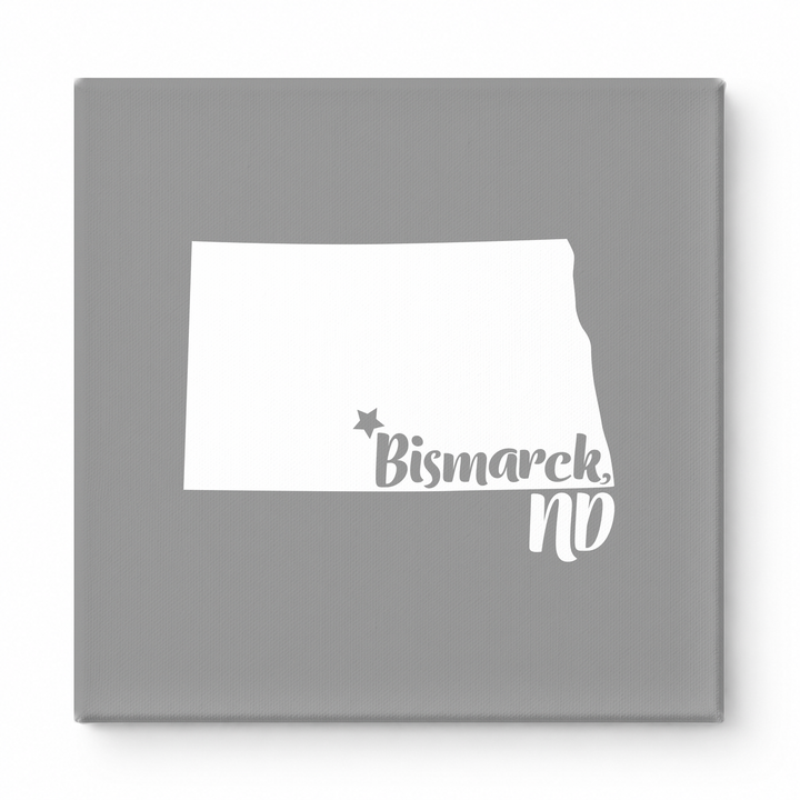 Home Sweet Bismarck — North Dakota State Silhouette
