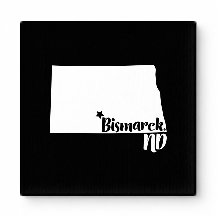 Home Sweet Bismarck — North Dakota State Silhouette
