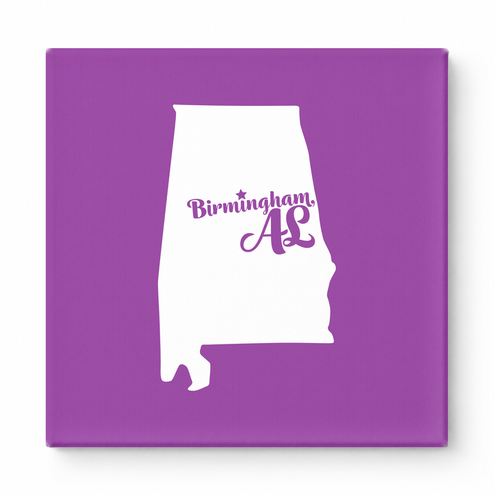 Home Sweet Birmingham — Alabama State Silhouette