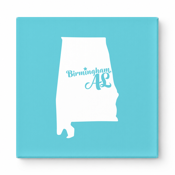 Home Sweet Birmingham — Alabama State Silhouette