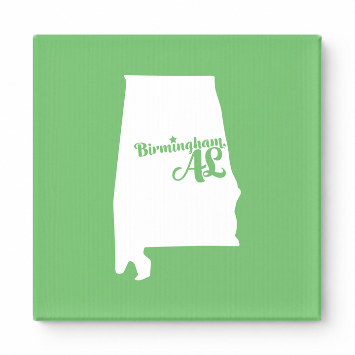 Home Sweet Birmingham — Alabama State Silhouette