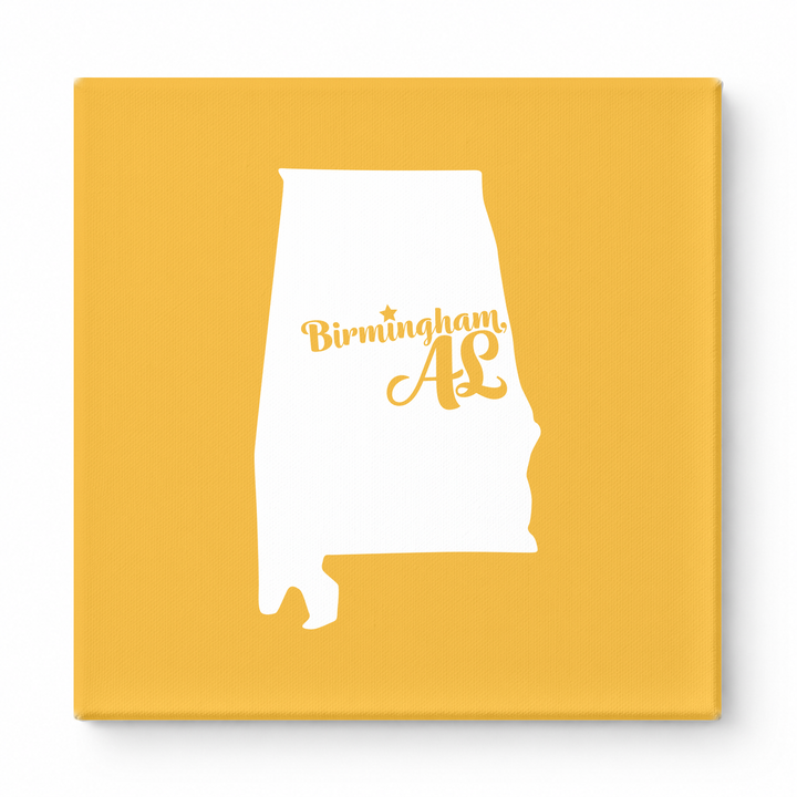 Home Sweet Birmingham — Alabama State Silhouette
