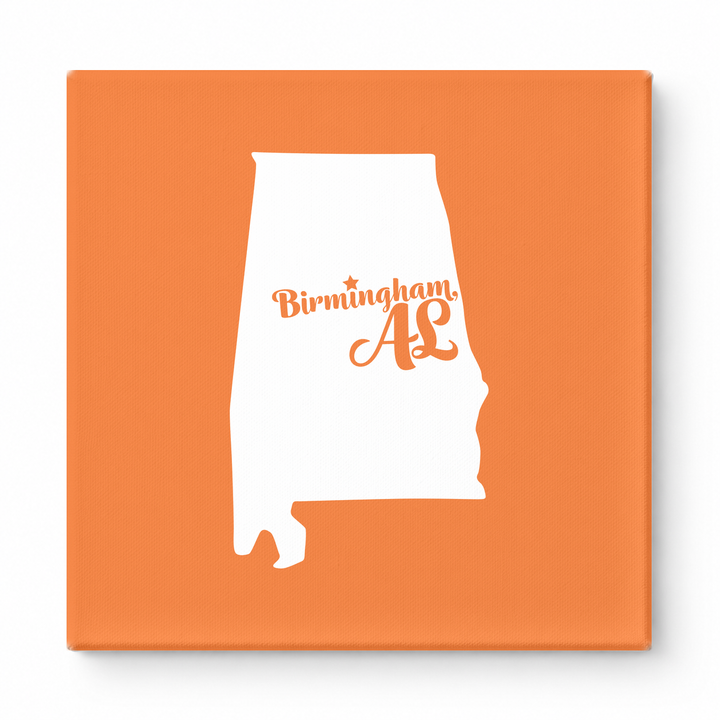 Home Sweet Birmingham — Alabama State Silhouette