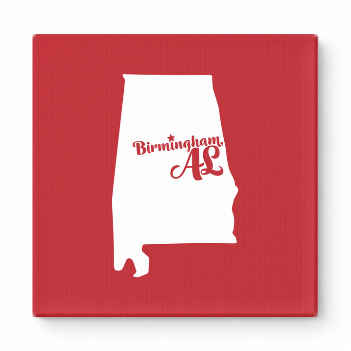 Home Sweet Birmingham — Alabama State Silhouette