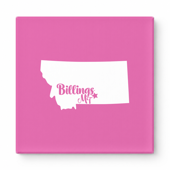 Home Sweet Billings — Montana State Silhouette