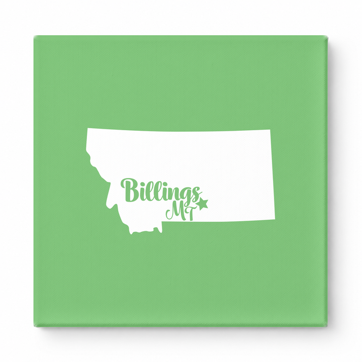 Home Sweet Billings — Montana State Silhouette