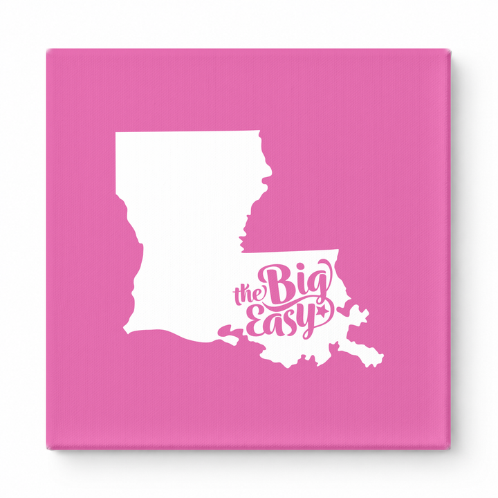Home Sweet New Orleans — Louisiana State Silhouette