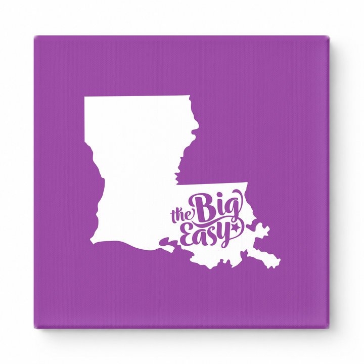 Home Sweet New Orleans — Louisiana State Silhouette
