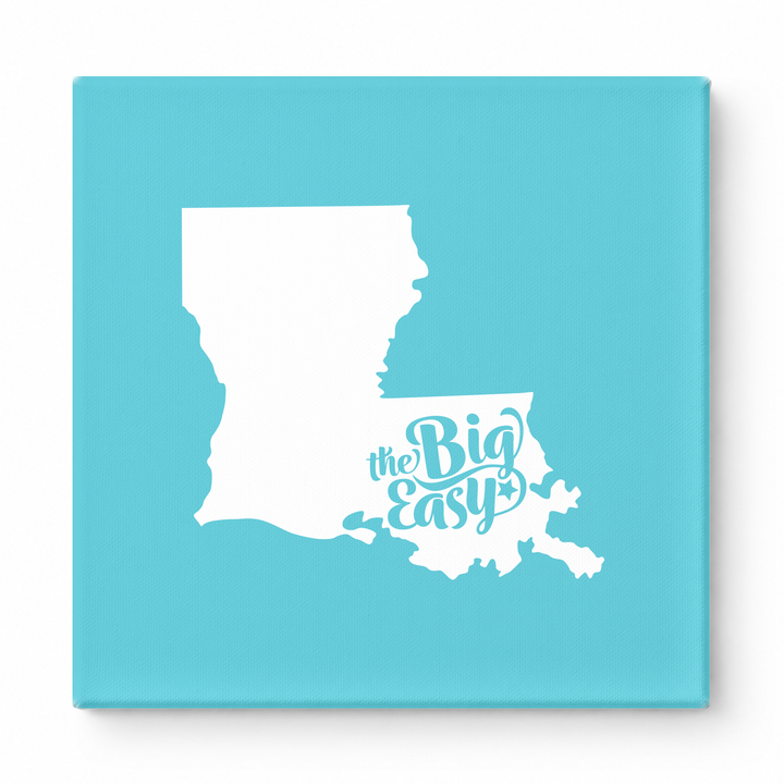Home Sweet New Orleans — Louisiana State Silhouette