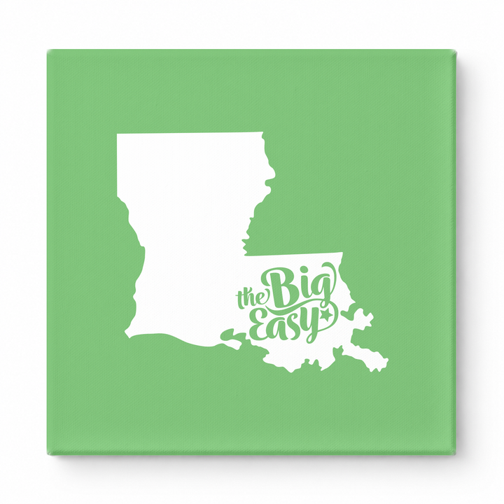 Home Sweet New Orleans — Louisiana State Silhouette