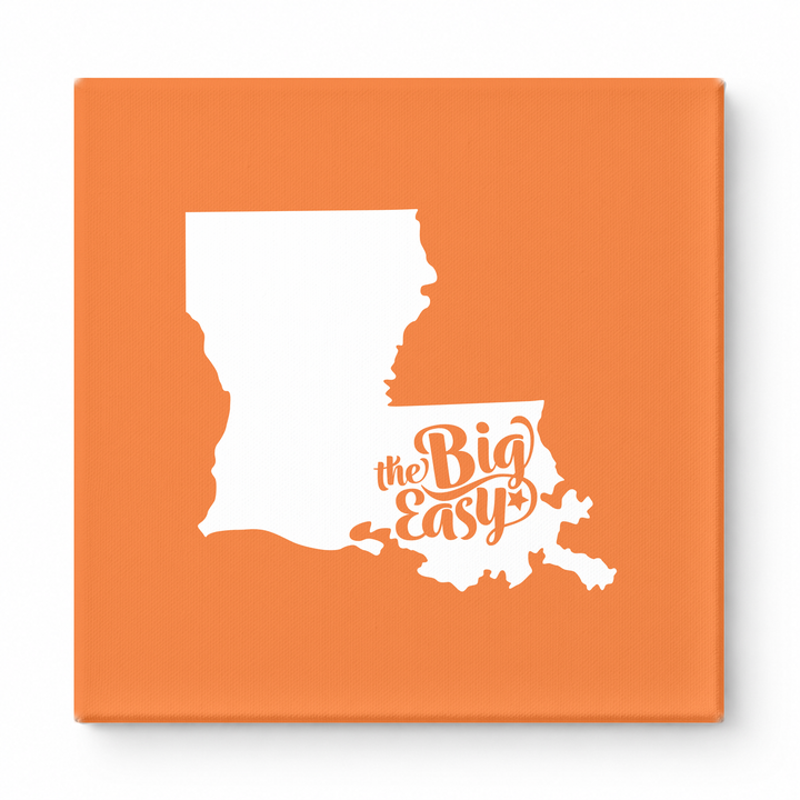 Home Sweet New Orleans — Louisiana State Silhouette