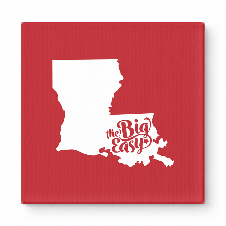 Home Sweet New Orleans — Louisiana State Silhouette