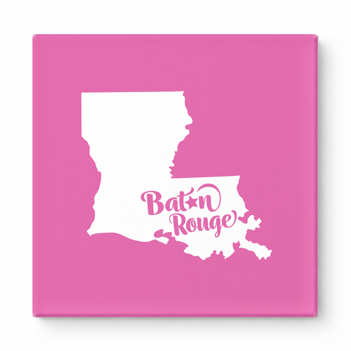 Home Sweet Baton Rouge — Louisiana State Silhouette