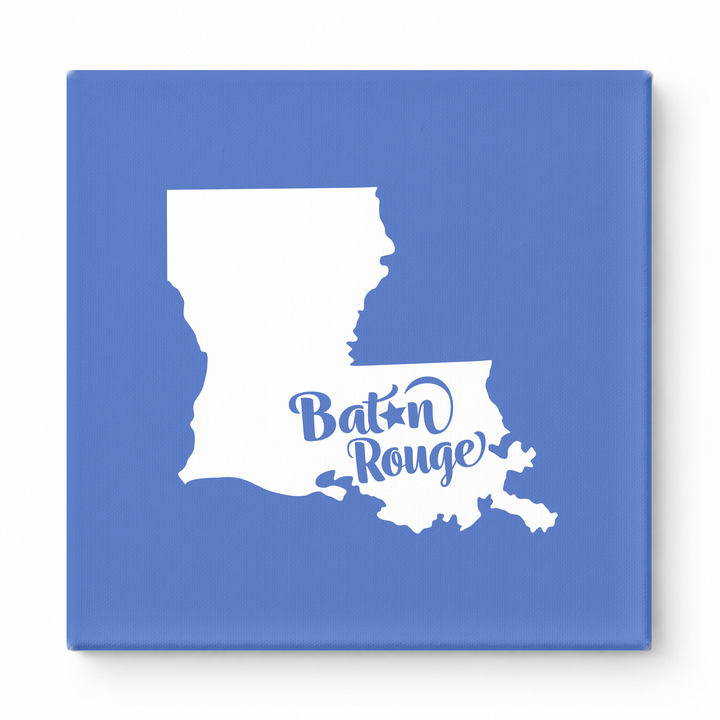 Home Sweet Baton Rouge — Louisiana State Silhouette