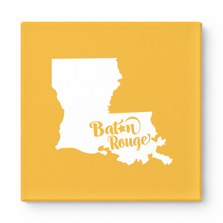 Home Sweet Baton Rouge — Louisiana State Silhouette
