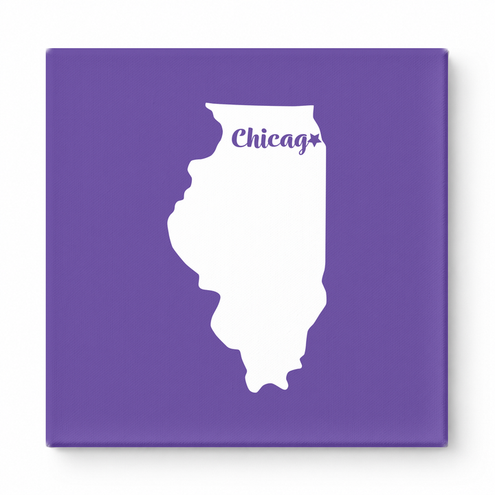 Home Sweet Chicago — Illinois State Silhouette