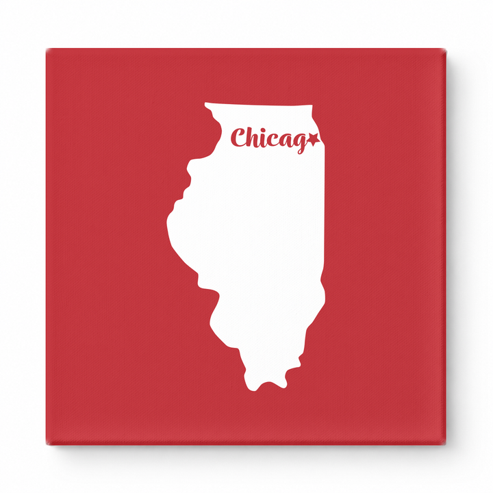 Home Sweet Chicago — Illinois State Silhouette
