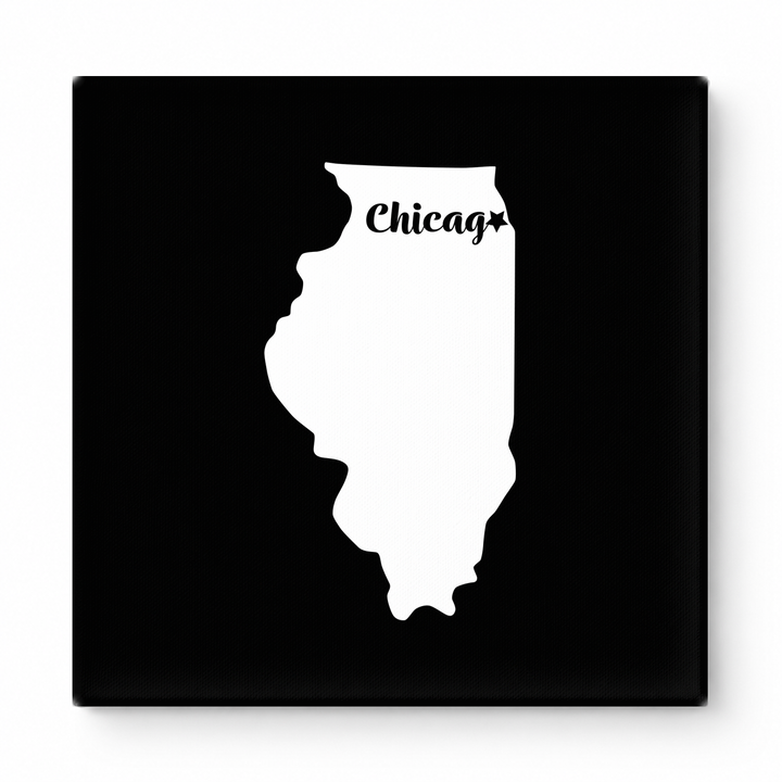 Home Sweet Chicago — Illinois State Silhouette