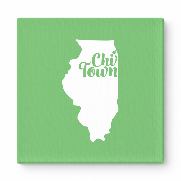 Home Sweet Chicago — Illinois State Silhouette