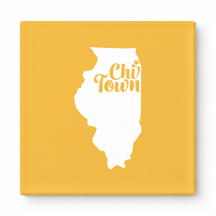 Home Sweet Chicago — Illinois State Silhouette