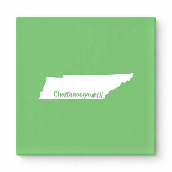 Home Sweet Chattanooga — Tennessee State Silhouette