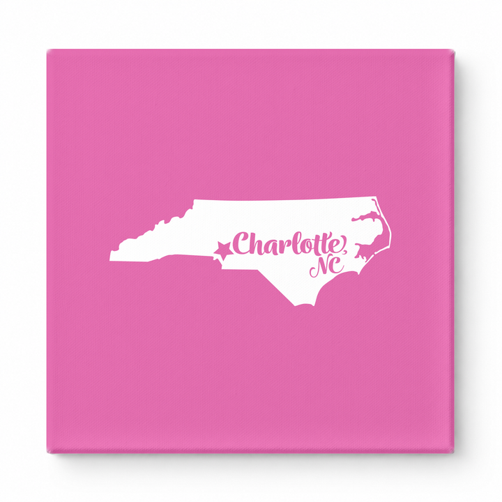 Home Sweet Charlotte — North Carolina State Silhouette
