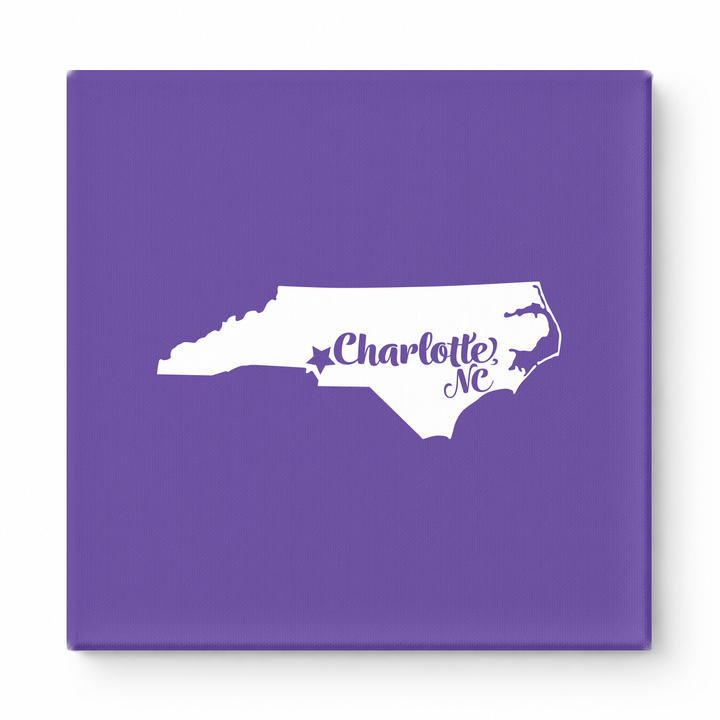 Home Sweet Charlotte — North Carolina State Silhouette