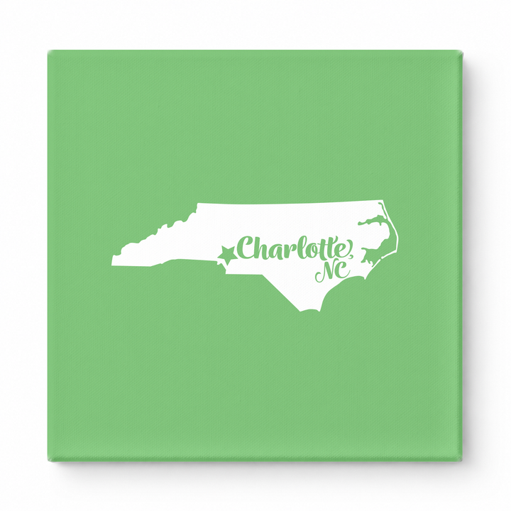 Home Sweet Charlotte — North Carolina State Silhouette