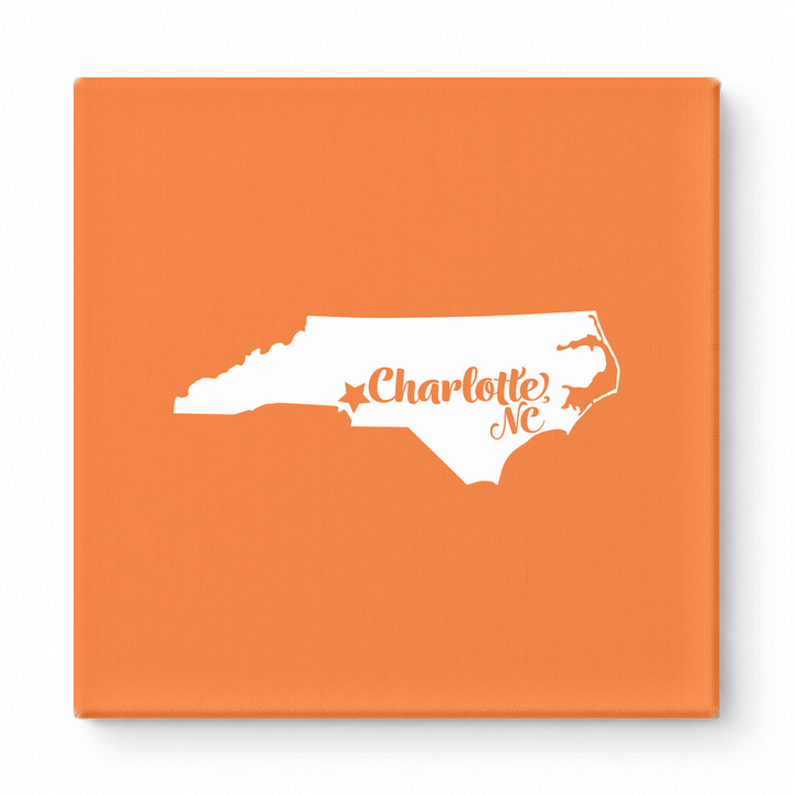 Home Sweet Charlotte — North Carolina State Silhouette