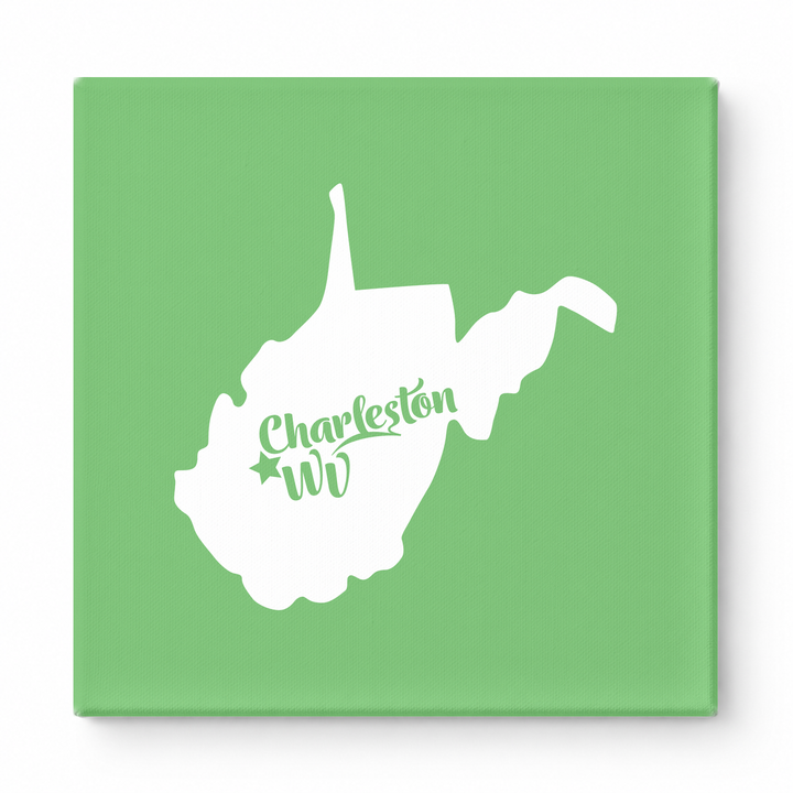 Home Sweet Charleston — West Virginia State Silhouette