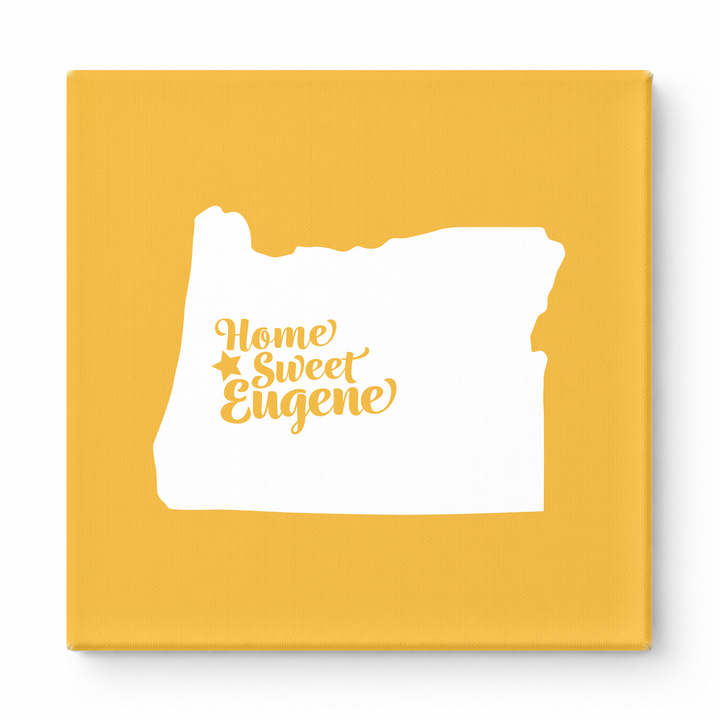 Home Sweet Eugene — Oregon State Silhouette