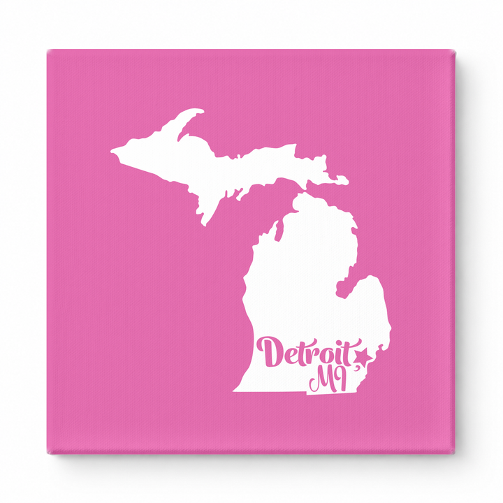 Home Sweet Detroit — Michigan State Silhouette