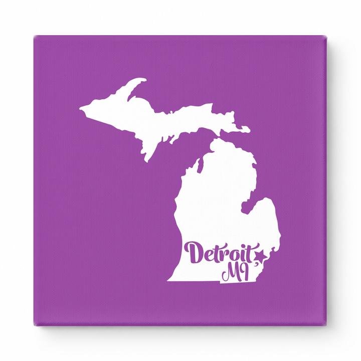 Home Sweet Detroit — Michigan State Silhouette