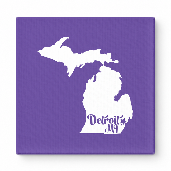 Home Sweet Detroit — Michigan State Silhouette