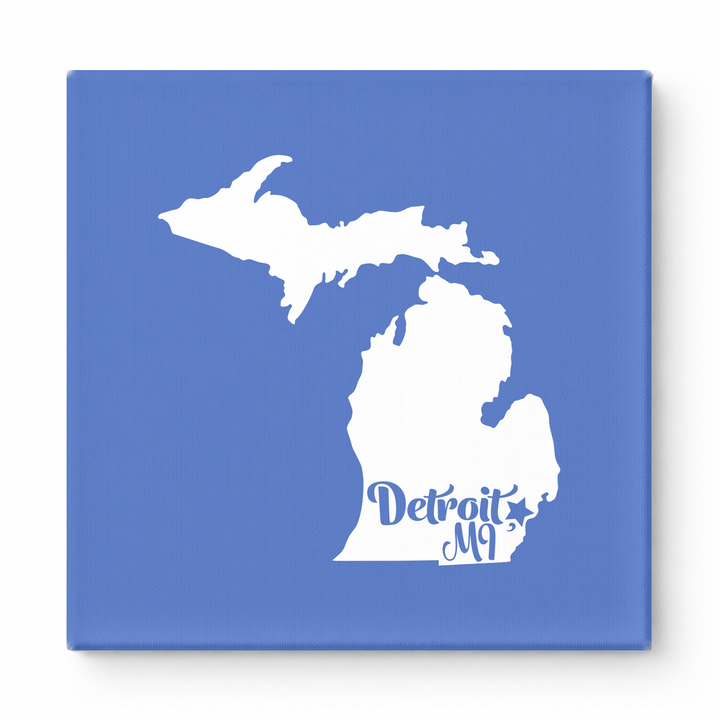 Home Sweet Detroit — Michigan State Silhouette