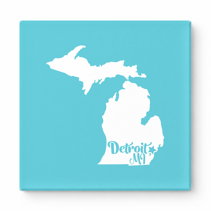 Home Sweet Detroit — Michigan State Silhouette