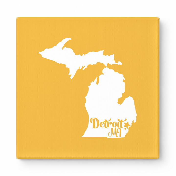 Home Sweet Detroit — Michigan State Silhouette