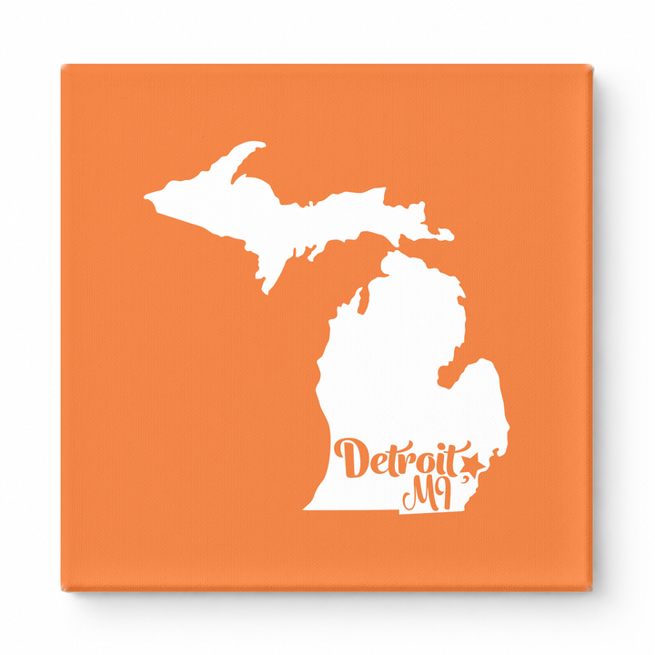 Home Sweet Detroit — Michigan State Silhouette