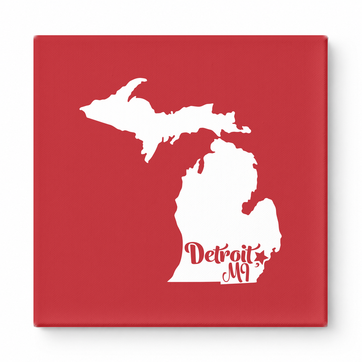 Home Sweet Detroit — Michigan State Silhouette