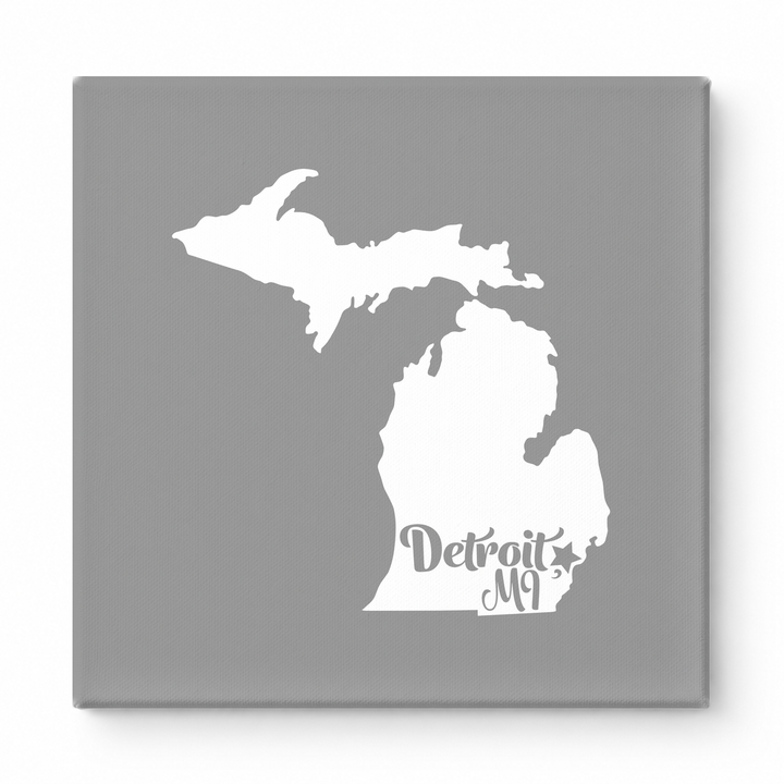 Home Sweet Detroit — Michigan State Silhouette