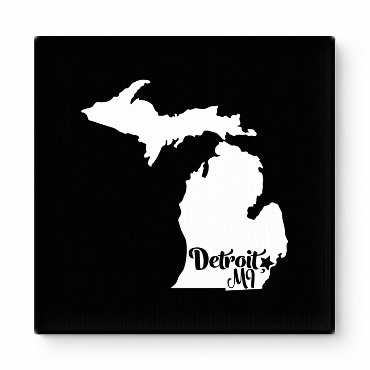 Home Sweet Detroit — Michigan State Silhouette