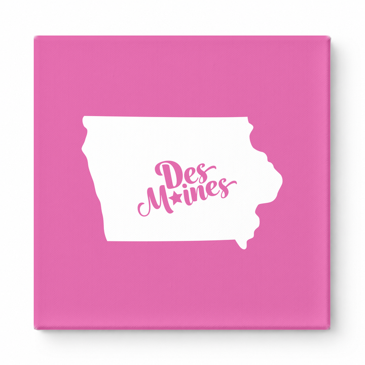 Home Sweet Des Moines — Iowa State Silhouette