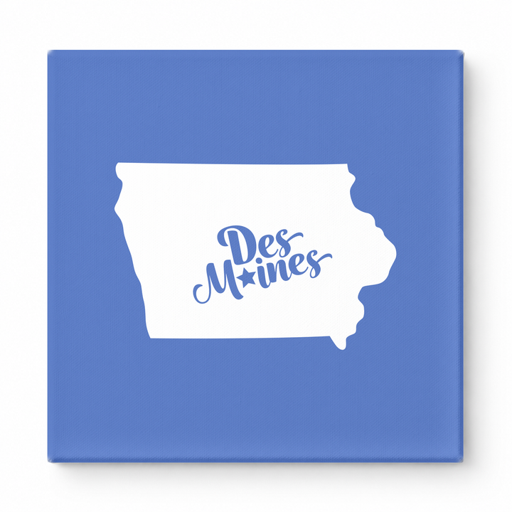 Home Sweet Des Moines — Iowa State Silhouette