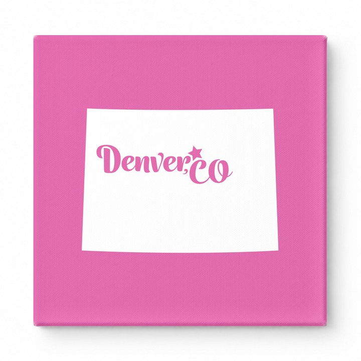 Home Sweet Denver — Colorado State Silhouette