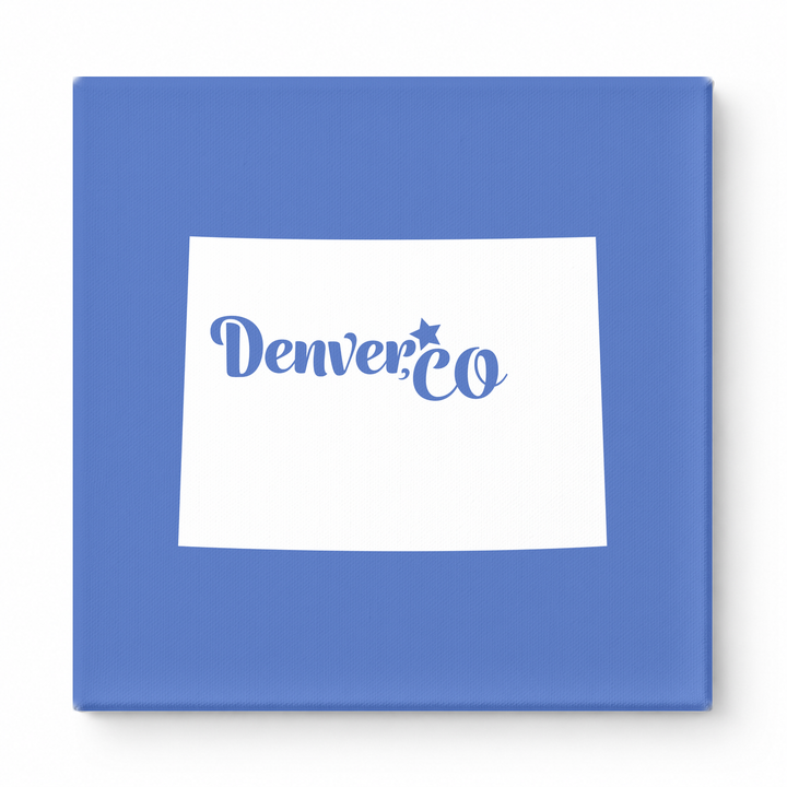 Home Sweet Denver — Colorado State Silhouette