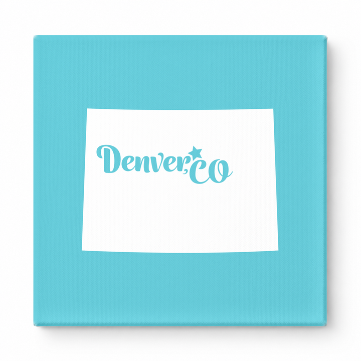 Home Sweet Denver — Colorado State Silhouette