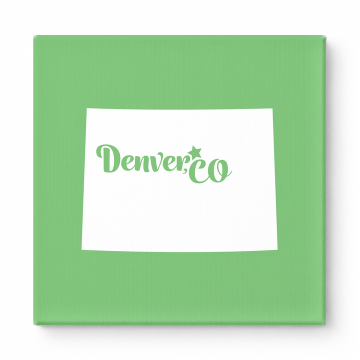 Home Sweet Denver — Colorado State Silhouette